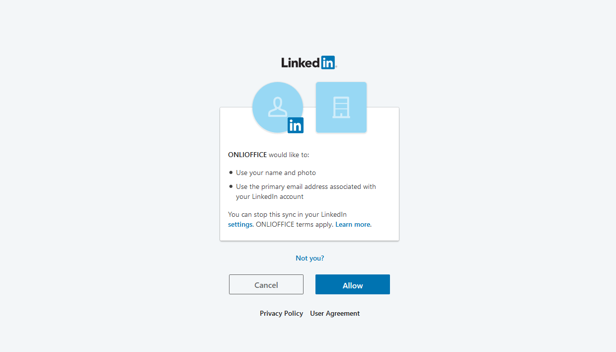 Connect LinkedIn to ONLYOFFICE