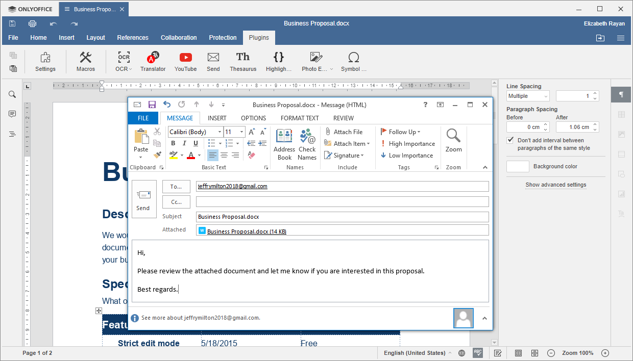onlyoffice desktop editors set as default