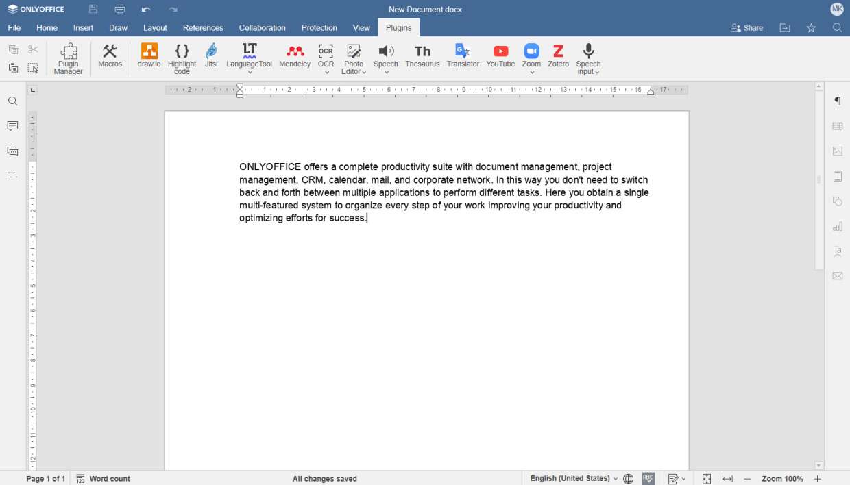 Speech Input