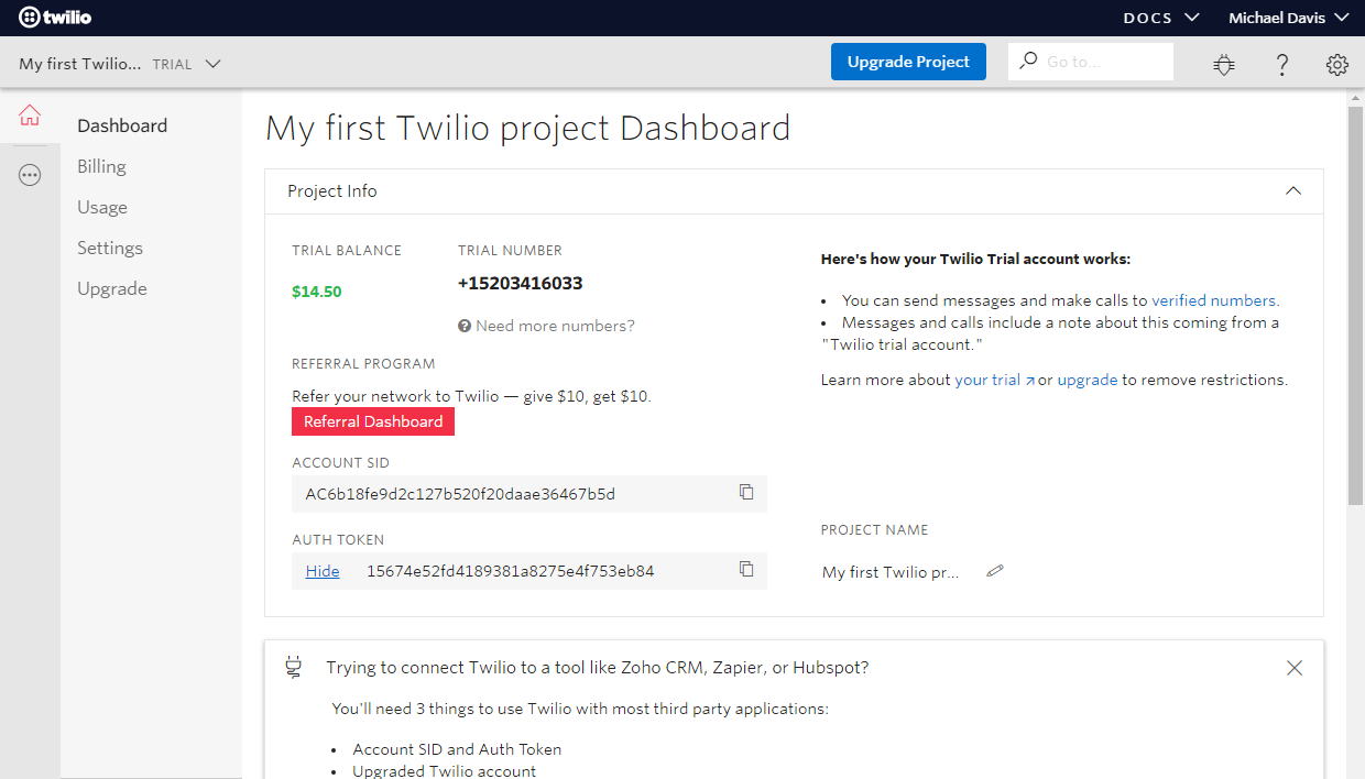 Connect Twilio to ONLYOFFICE