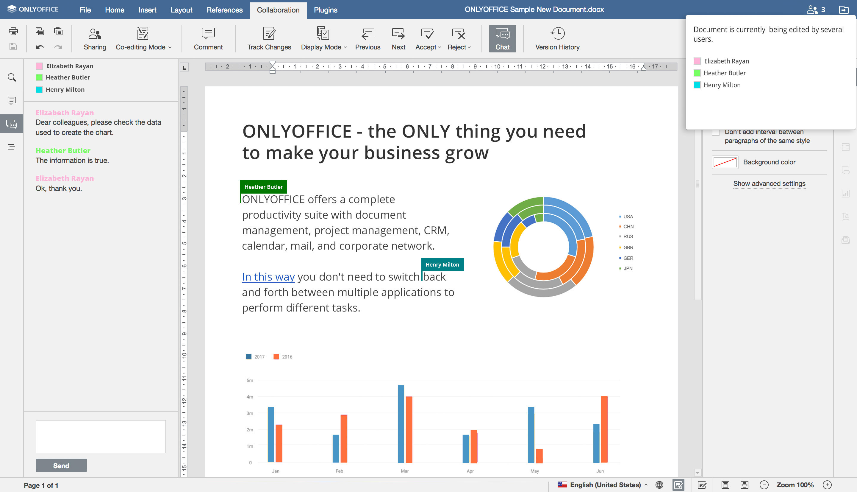 ONLYOFFICE 7.4.1.36 download the new version for apple